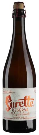Напиток Surette Reserva Palisade Peach 6,5% пивной США 750 мл., стекло