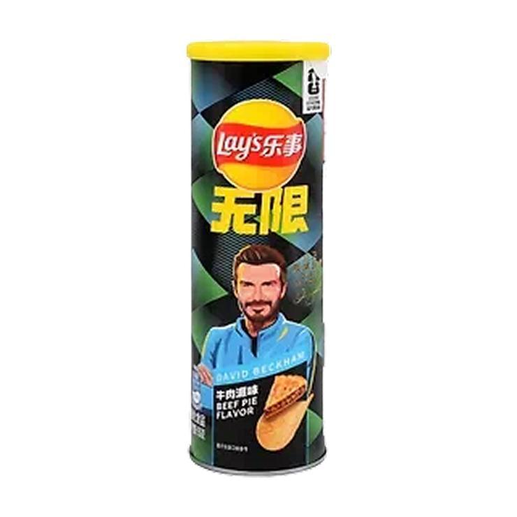 Чипсы Lay's STAX beef pie fifa utc 90 гр., туба