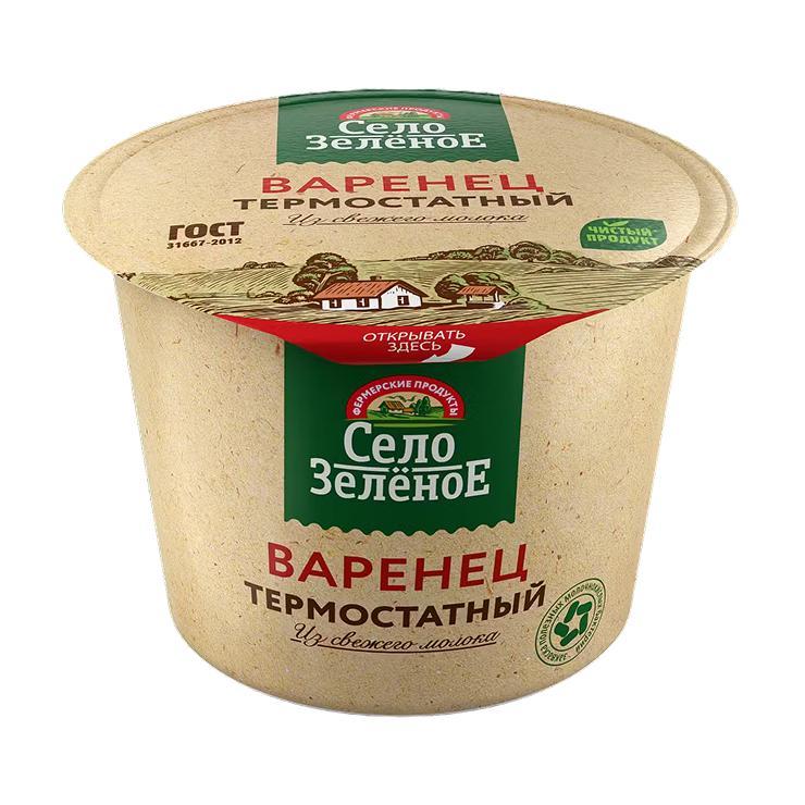 Варенец Село Зеленое 4% 200 гр., стакан