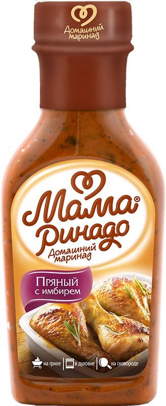 Маринад Мамаринадо Пряный с имбирем 270 мл., ПЭТ