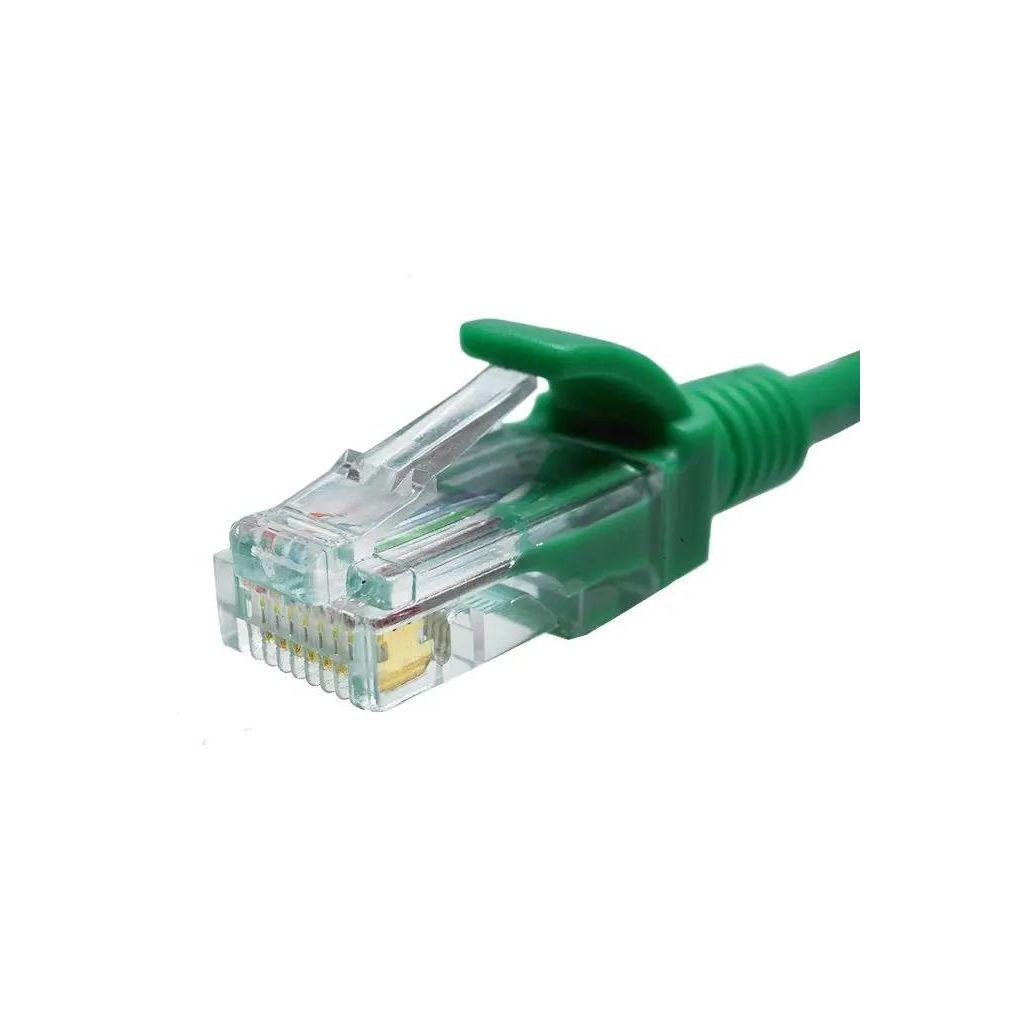 Патч-корд SUPRLAN 10-0157, вилка RJ-45, вилка RJ-45, кат.5E, LSZH, 1м, зеленый