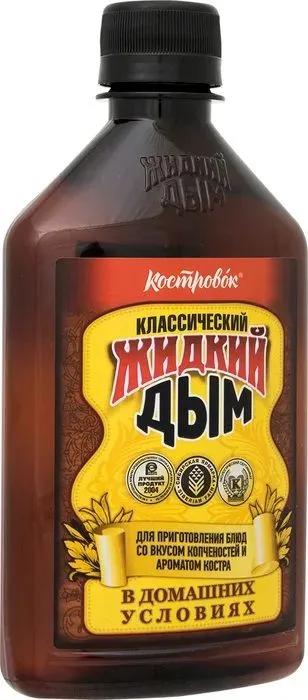 Ароматизатор Костровок Жидкий дым коптильный 330 мл., ПЭТ