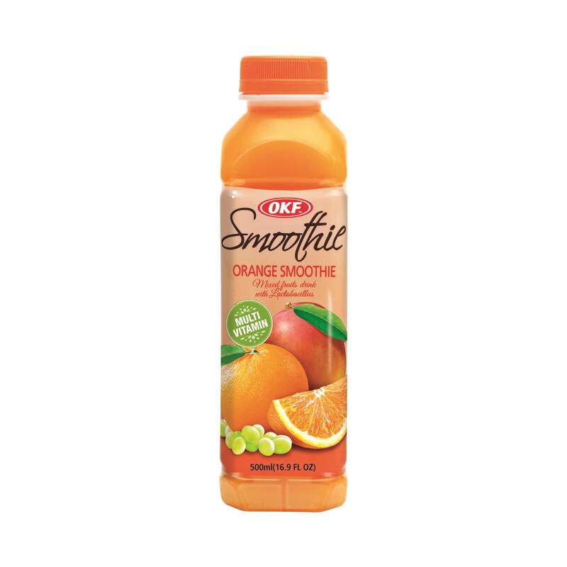 Напиток мультивитаминный OKF Smoothie Orange Корея 500 мл., ПЭТ