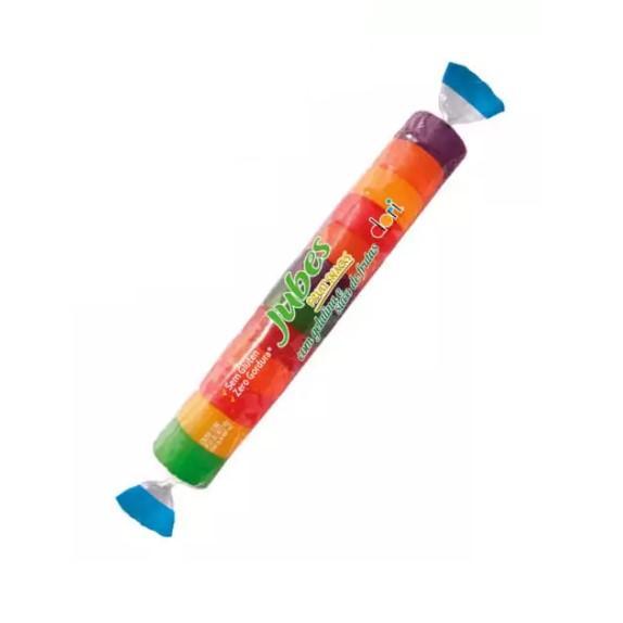 Жевательный мармелад Dori Fruit Jelly jubes rolls 48 гр., обертка