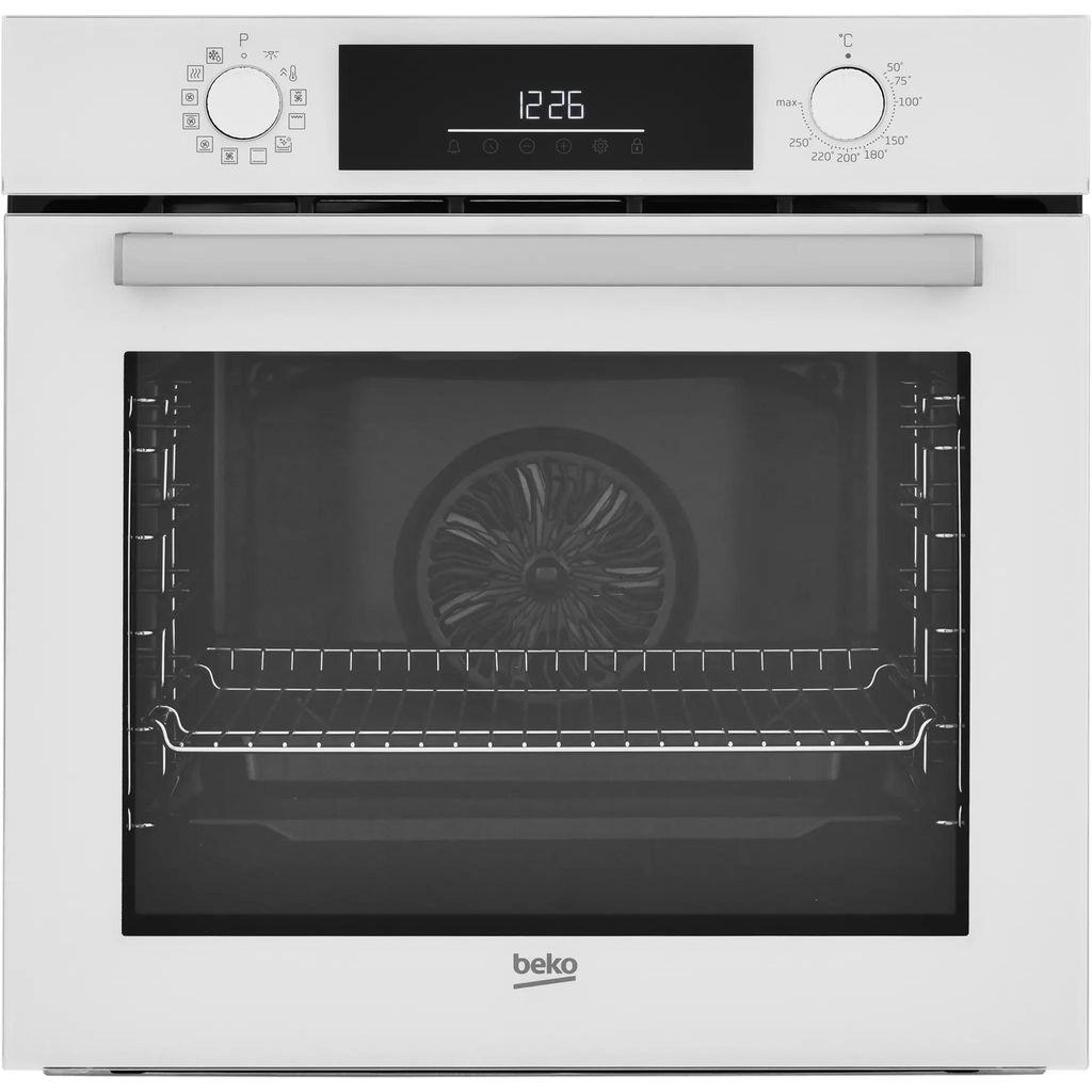 Духовой шкаф электрический Beko BBIM143N0W, 72л, дверца с 2 стеклами, белый