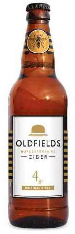 Сидр яблочный полусухой Oldfields Original 4,8 %, 500 мл., стекло