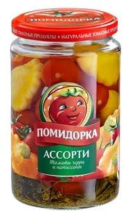 Ассорти Помидорка черри, 670 гр, стекло