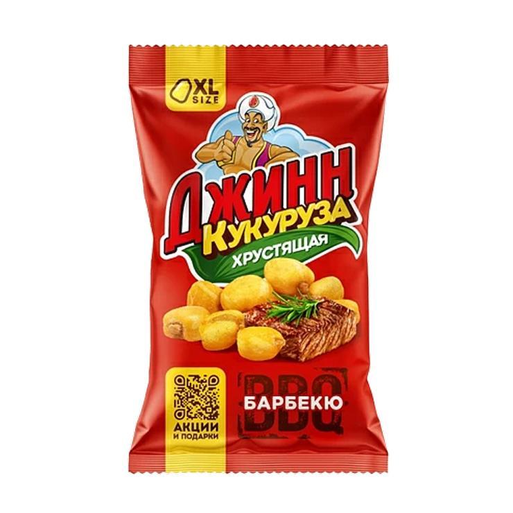 Кукуруза Джинн жареная барбекю 35 гр., флоу-пак