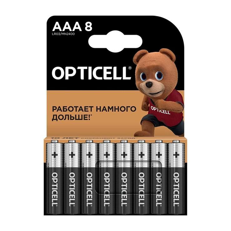 Батарейки Opticell Basic AAA 8 штук, блистер