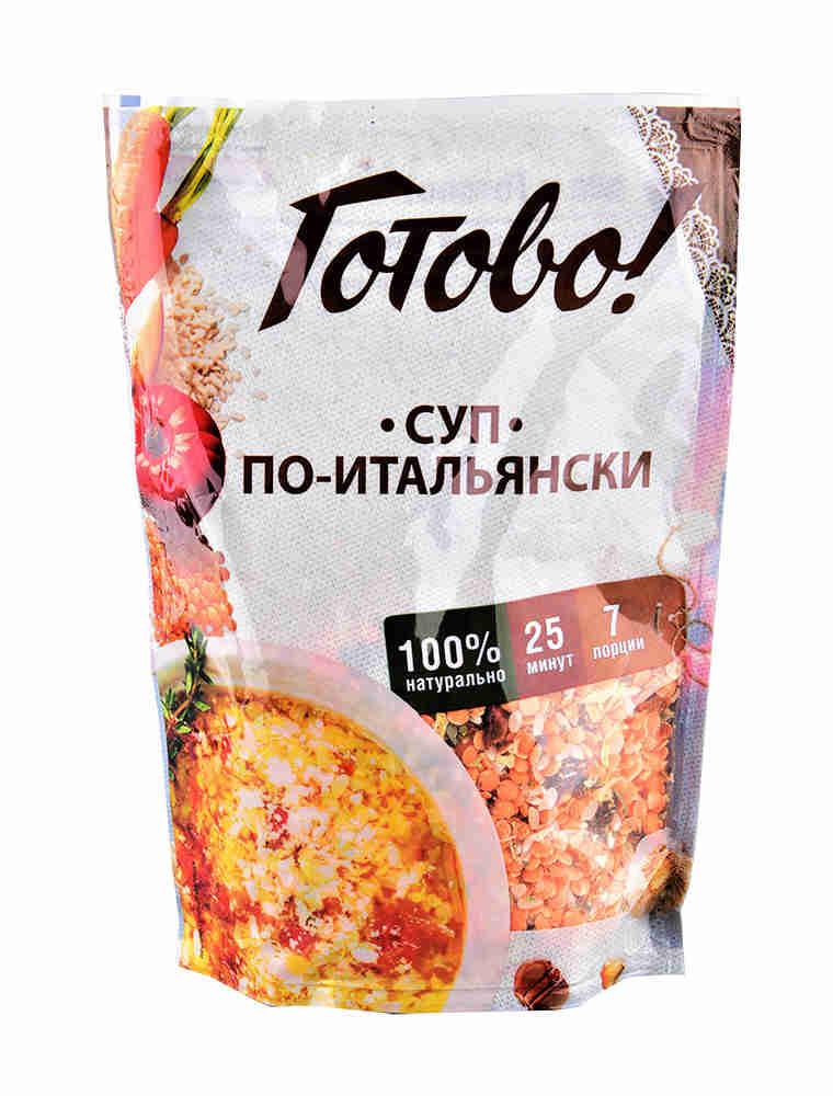 Суп Готово! по-итальянски 200 гр., дой-пак