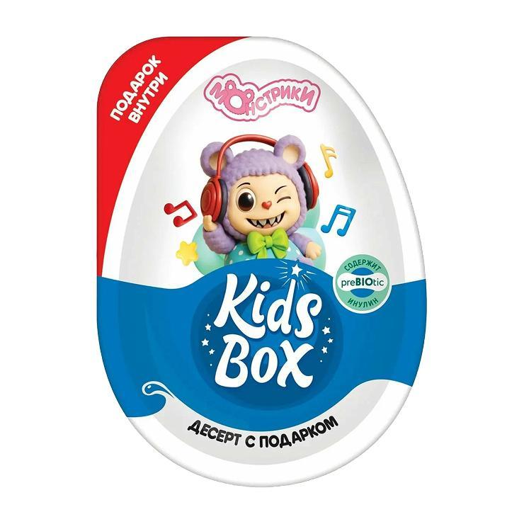 Десерт Kids Box Монстрики с подарком 20 гр., пластиковая упаковка