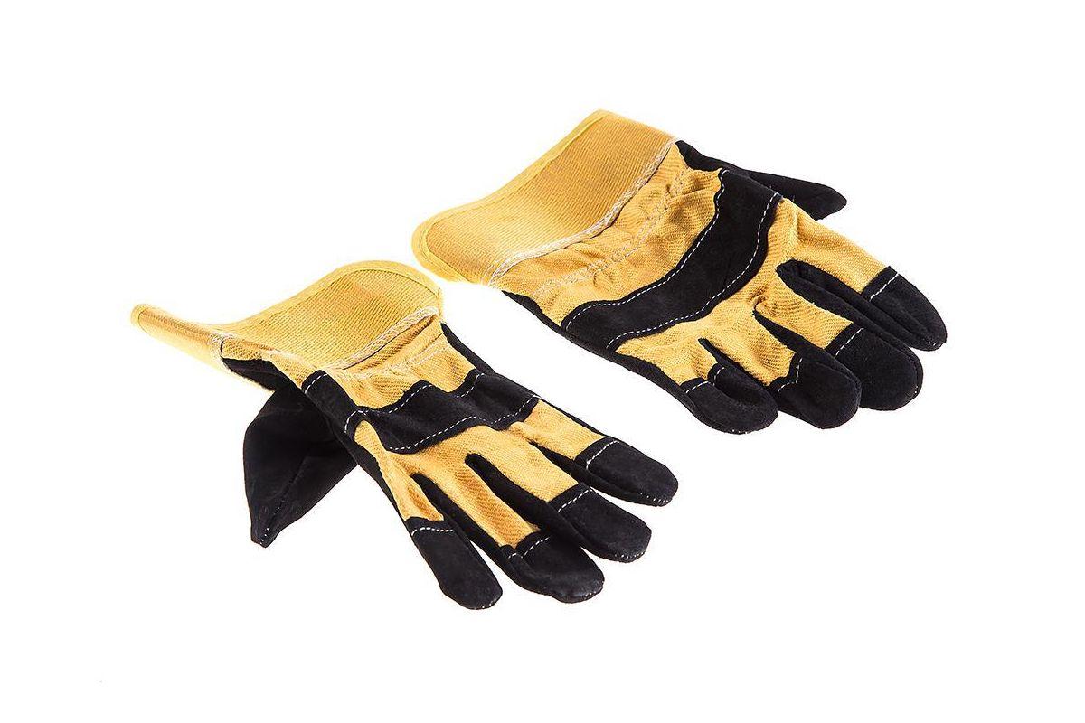 Перчатки 230-021 кожаные спилковые, повышенной прочности Hammer Flex, 180 гр.