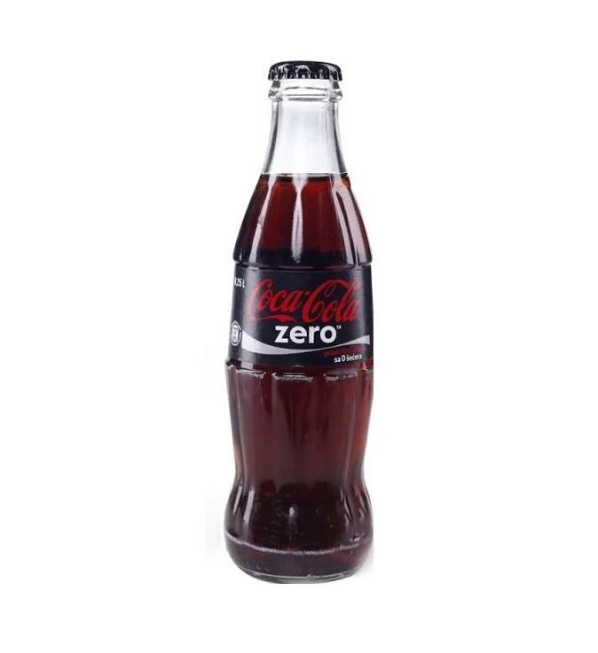 Напиток газированный Coca-Cola zero Иран 250 мл., стекло