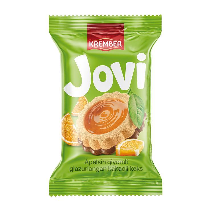 Кекс Krember Jovi апельсин 30 гр., флоу-пак