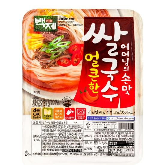 Лапша Baekje SPICY FLAVOUR 90 гр., стакан