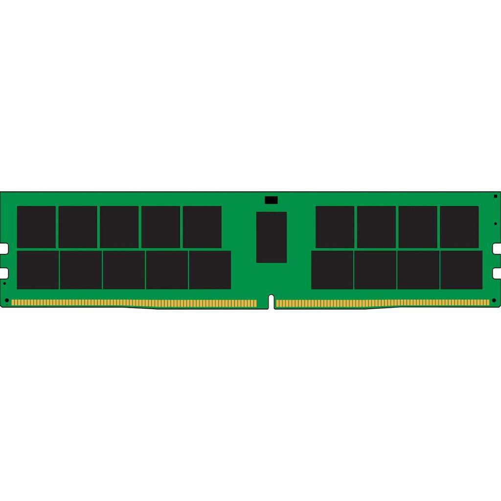 Память DDR4 Kingston KSM32RD4/64MFR 64ГБ RDIMM, ECC, registered, PC4-25600, CL22, 3200МГц