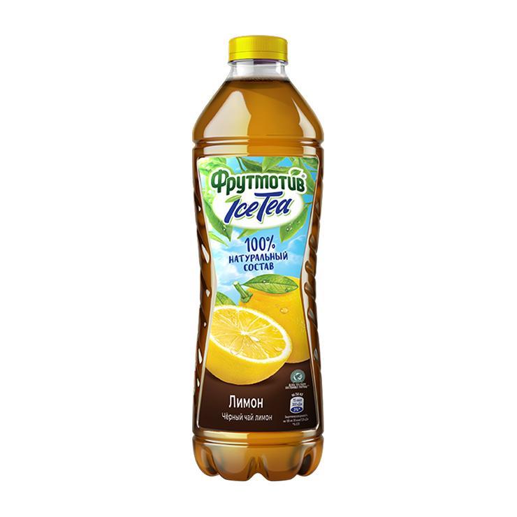 Чай холодный Ice Tea черный лимон 1 л., ПЭТ