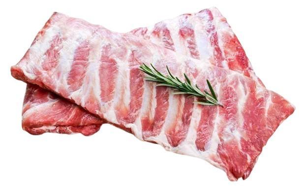 Ребрышки свиные Ближние горки аппетитные с/м 1,7 кг., вакуум