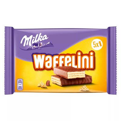 Вафли Milka Waffelini 155 гр., флоу-пак
