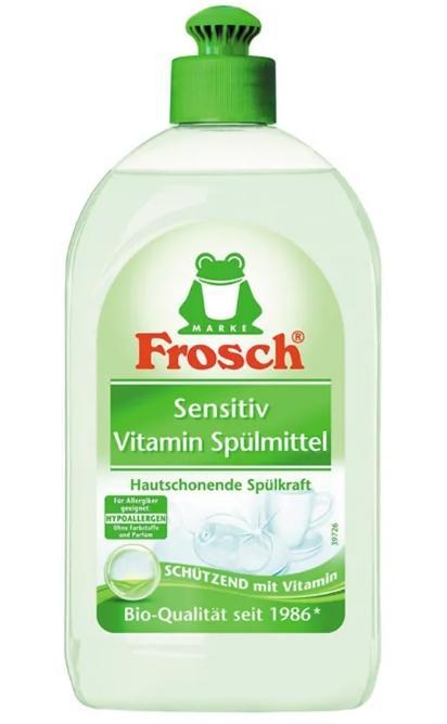 Бальзам для мытья посуды Frosch Sensitiv 500 мл., ПЭТ