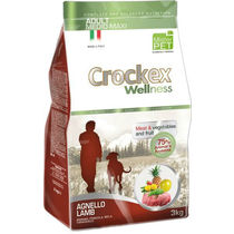 Корм Crockex Wellness для собак средних и крупных пород с ягненком и рисом
