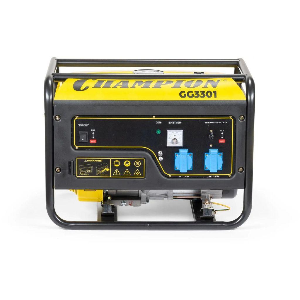 Бензиновый генератор Парма GG3301, 220 В, 3.1кВт