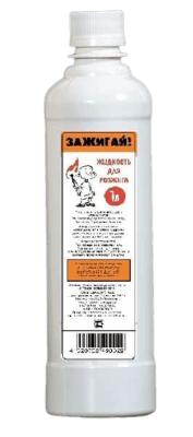 Жидкость для розжига Зажигай 1 л., ПЭТ