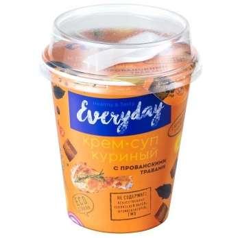 Крем-суп Everyday куриный с прованскими травами и бородинскими сухариками, 32 гр, ПЭТ