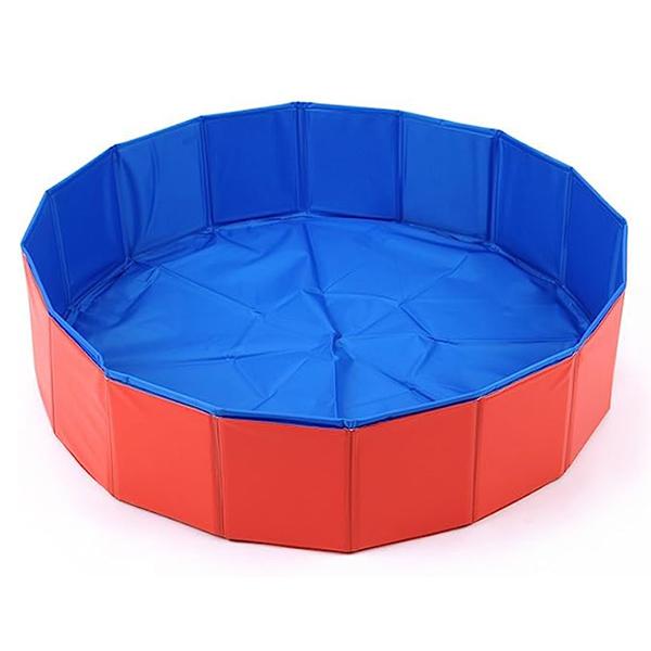 Бассейн для собак Nobby Cooling Pool пластик красный 120х30 см.