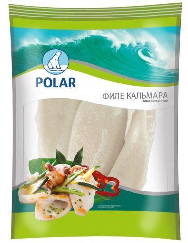 Филе кальмара Polar 500 гр., флоу-пак