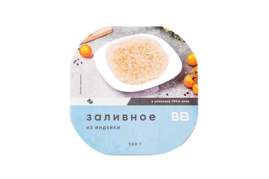 Заливное ВкусВилл из индейки 300 гр., картон