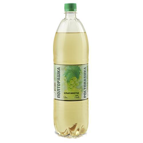 Медовуха 5,9% фильтрованная со вкусом белого винограда, Полторашка, 1,35 л., ПЭТ