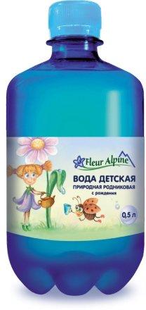 Вода негазированная Fleur Alpine детская 500 мл., ПЭТ