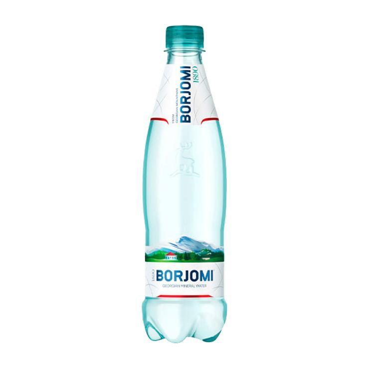 Вода газированная Borjomi минеральная Грузия 500 мл., ПЭТ
