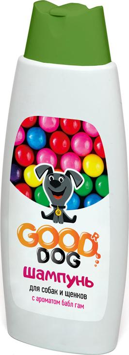 Шампунь для собак и щенков с ароматом Bubble Gum, Good Dog, 250 мл., пластиковая бутылка
