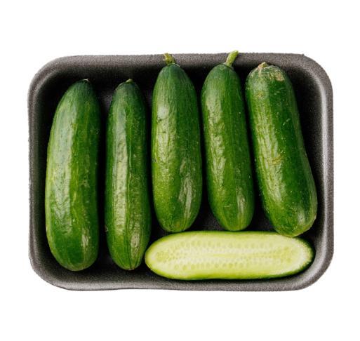 Огурцы ВкусВилл Бакинские Россия 300 гр., флоу-пак