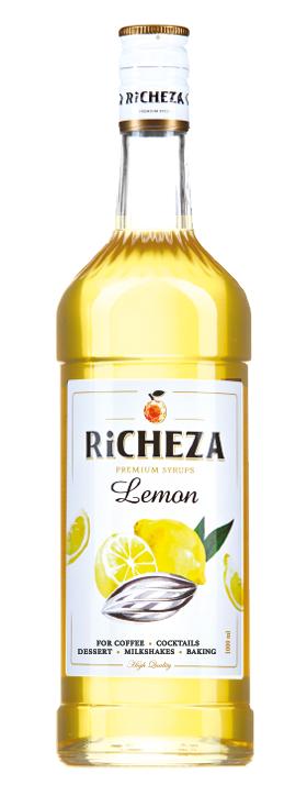 Сироп RiCHEZA Лимон, 1 л., стекло