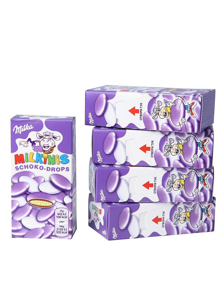 Драже Milka Schoko drops 42 гр., картон