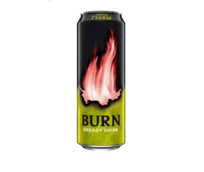 Напиток энергетический Burn гуава 449 мл., ж/б