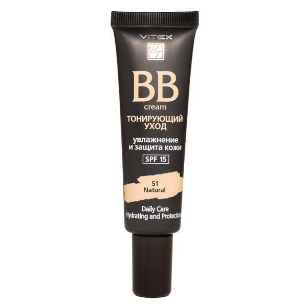 BB крем Vitex тонирующий уход SPF15 тон 51 Natural 30 мл., туба