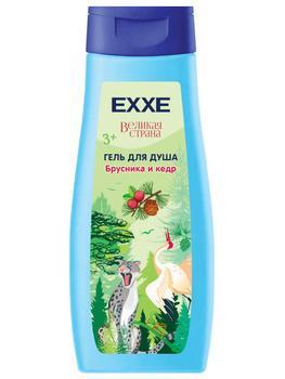 Гель EXXE для душа брусника и кедр 400 мл., ПЭТ