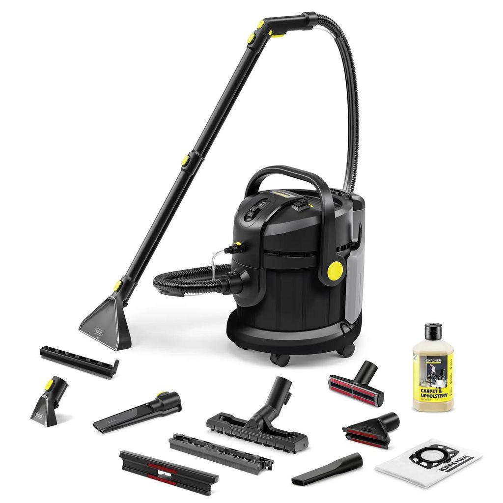 Моющий пылесос Karcher SE 4, 1000Вт, черный [1.081-172.0]