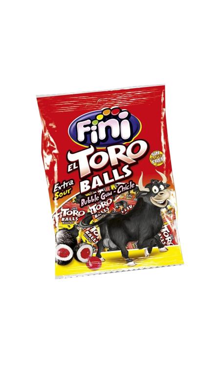 Жевательна резинка Fini El toro Бычьи яйца80 гр., флоу-пак