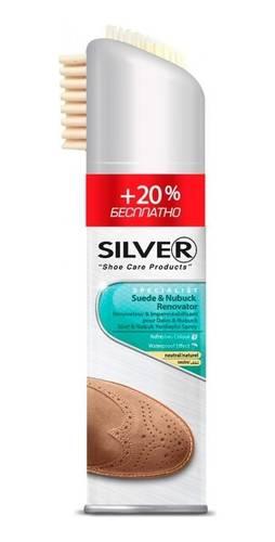 Краска-восстановитель Silver Для нубука и замши Бесцветный
