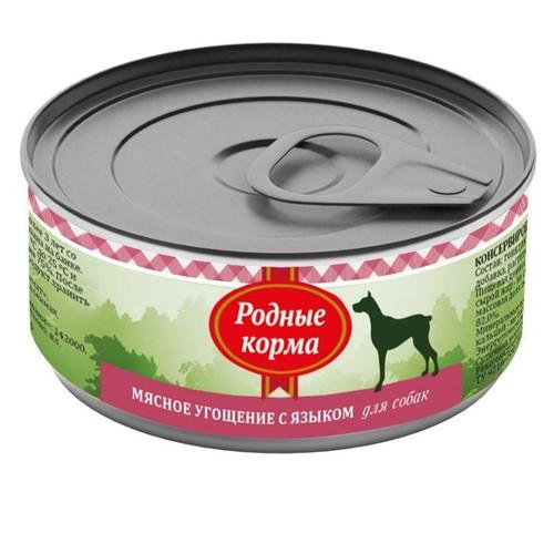 Корм для собак Родные корма Мясное угощение, 100 гр., жб