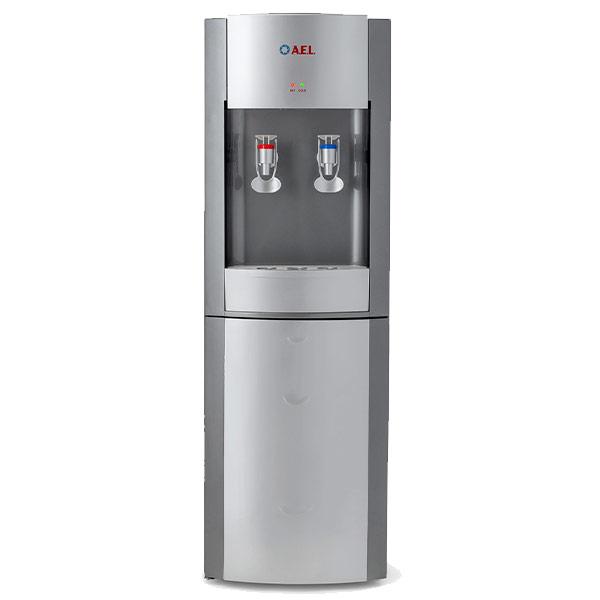 Кулер AEL LD-AEL-28C cool grey/silver напольный, электрон, шкаф, серый с серебряными вставками