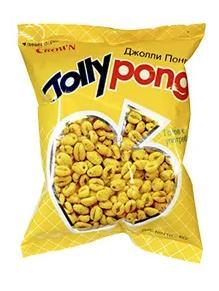 Воздушные зерна Jolly pong пшеничные, 60 гр., флоу-пак