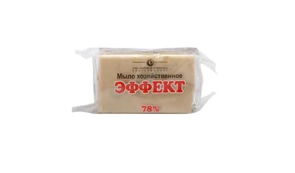 Мыло ЕЖК Эффект хозяйственное 78% 300 гр., флоу-пак