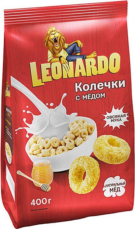 Готовый завтрак Leonardo Колечки 400 гр., пакет