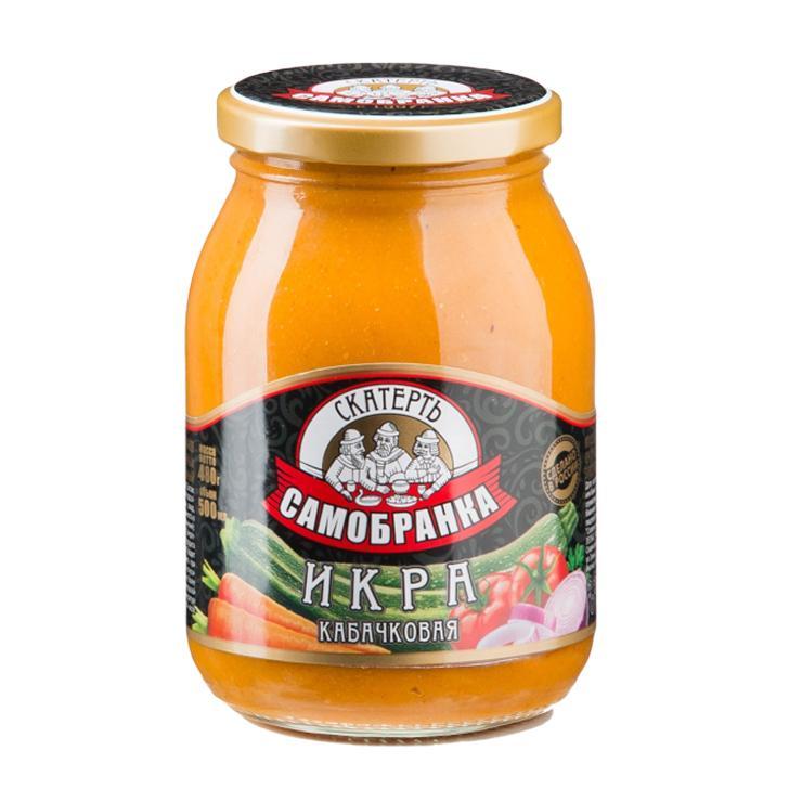 Икра Скатерть-Самобранка из кабачков 500 гр., стекло